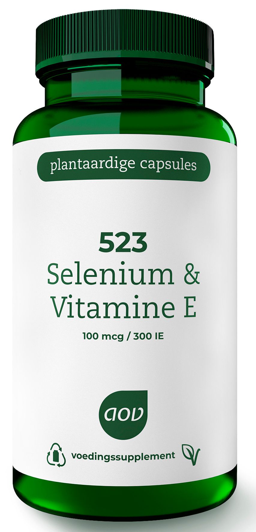 AOV 523 Selenium & Vitamine E Vegacaps - 8715687705231