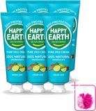 Happy Earth 6 x Deodorant Cream Cedar Lime 40 ml