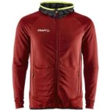 Craft Extend Jas Met Kap Heren - Bordeaux | Maat: 3XL