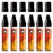 Molotow One4All 627HS Acryl Marker Glossy (15,0 mm lijndikte, hoogglans, zeer dekkend en permanent, sneldrogend, navulbaar, voor bijna alle ondergronden), 6 stuks, kleur 252 glanzend zwart