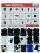 Einparts Clips pour Nissan Set de réparation et d'installation de 410 pièces