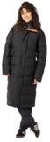 AGU Winter Regenjas Puffer - Lange Fietsjas - Unisex - Waterdicht - Winddicht - Synthetisch Dons - Zwart - M
