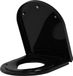 Toiletbril - Soft Close - WC Bril - O Shape - Zwart