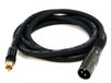 Monoprice 4777 audio kabel 1,8 m RCA XLR Zwart