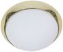 Niermann Standby Plafondlamp - Decoratieve Ring Gepolijst Messing