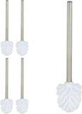 Merkloos Relaxdays WC-borstel - 5 stuks - wit