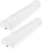 Relaxdays Kweektunnel - Set van 2 - 3,7 m - Transparant