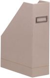 Rhodia 194545C - Tijdschriftencassette 10x25x31 cm, elegant imitatieleer, ideaal voor kranten en documenten, 1 stuk, rozenkwarts