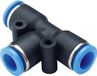 TRU COMPONENTS T-koppeling PE10 Buis-Ø: 10 mm