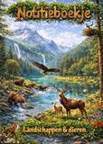 Notitieboekje, Bookmundo Notitieboekje, Landschappen & Dieren