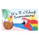 AZ FLAG Vlag It's 5 o'Clock Somewhere 150x90 cm Polyester 100D