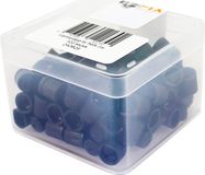 Bofix Ventieldopjes - Bromfiets - Ventielbescherming - Zwart - 100 stuks