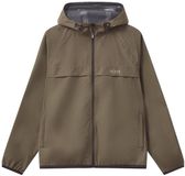 H2O Romo Light Weight Rain Jacket Packable Unisex L Bruin