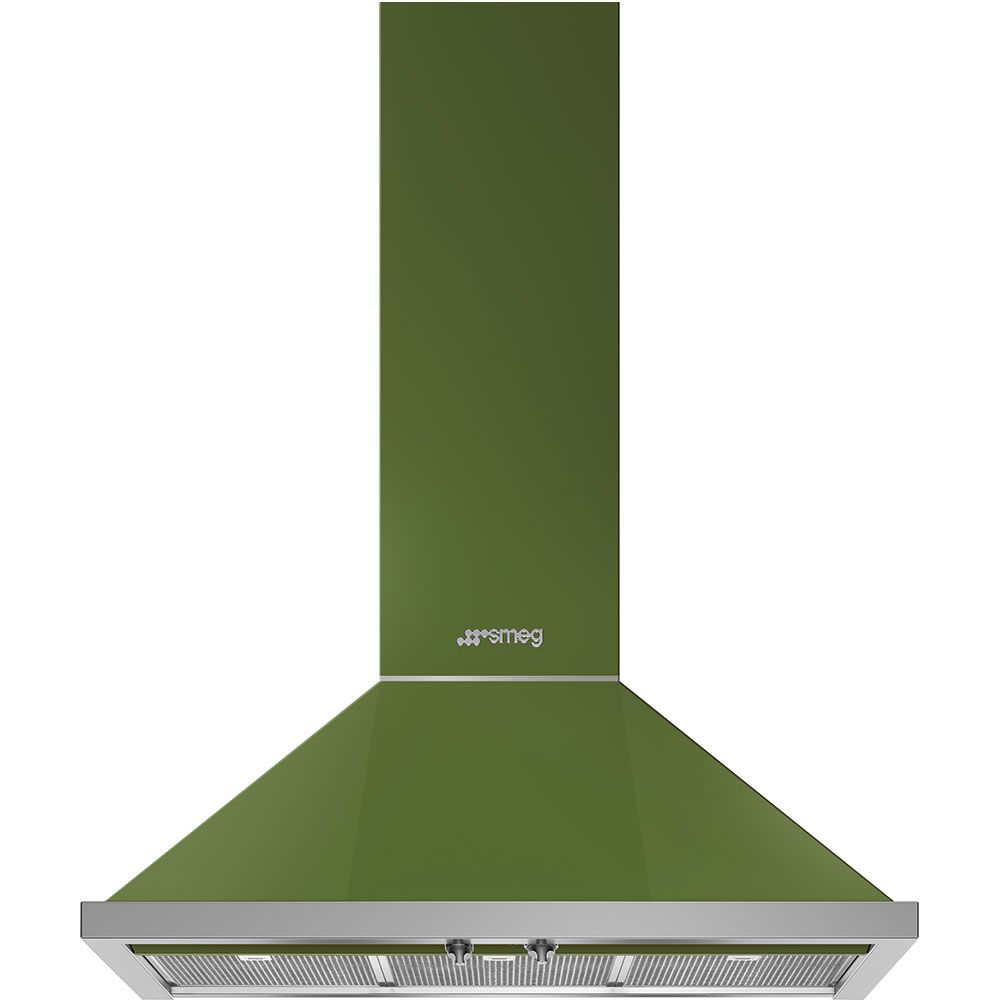 Smeg KPF9OG - Groene Wandafzuigkap - 781 m³/uur - A+