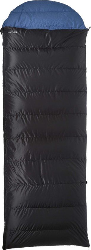 LOWLAND OUTDOOR Ranger Comfort NC - Donzen Slaapzak - 0°C - Zwart/Blauw