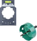 wolfcraft - Scie cloche pour plaques de plâtre 76mm