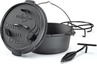 Kuchenprofi Küchenprofi Dutch Oven Gietijzer 3,5L Zwart