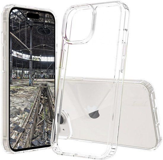 JT BERLIN Pankow Clear mobiele telefoon behuizingen 15,5 cm (6.1") Hoes Transparant