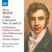 Outhere Naxos Rode: Violin Concertos Nos. 11 And 12 (CD)