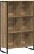 vidaXL Boekenkast Artisanaal eikenhout 108 x 30 x 68 cm