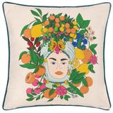 furn. Taormina Floral Piped Feather Gevuld Kussen