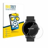 BROTECT AirGlass Glas Screenprotector compatibel met Ronde Displays (ø: 42 mm) Transparant