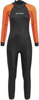 ORCA Vitalis Openwater Hi Vis Wetsuit Women - Zwart/Oranje