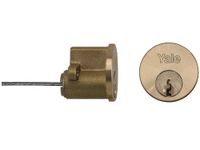 Yale Vervangende velgcilinder, 6 sleutels, P-gepolijst messing, 38-57 mm deuren
