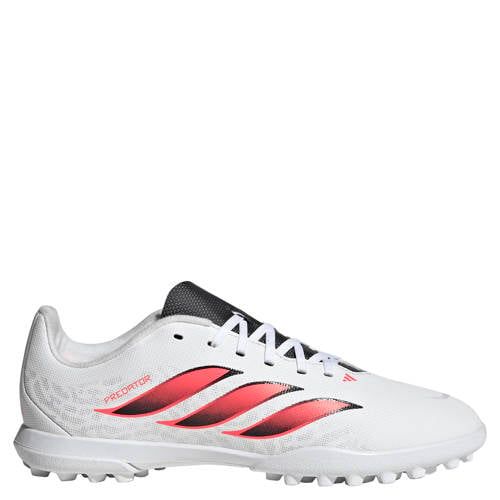 adidas Performance Predator Club junior imitatieleren voetbalschoenen - wit/roze