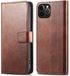 imoshion Hoesje - Geschikt voor Apple iPhone 12 Pro / 12 - Luxe Bookcase - Donkerbruin