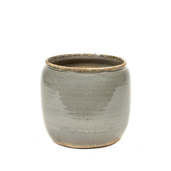 Serax Bloempot-Sierpot Grijs D 21 cm H 21 cm