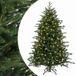 vidaXL - Kunstmatige - Hinged - Kerstboom - 150 cm - 150 LED's - Warmwit