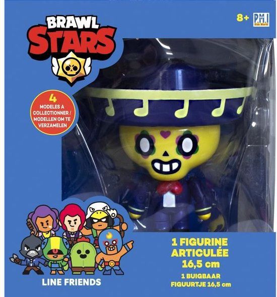 Lansay Brawl Stars Poco - 1 Gearticuleerd Beeldje 16,5 cm