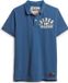 Superdry Vintage Athletic Polo Blauw M