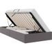 Maison Exclusive - Cadre de lit ottoman avec rangement, gris, 90 x 200 cm, similicuir