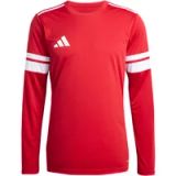 adidas heren Squadra25 Jersey Long Sleeve Shirt, team power red 2/white, XS