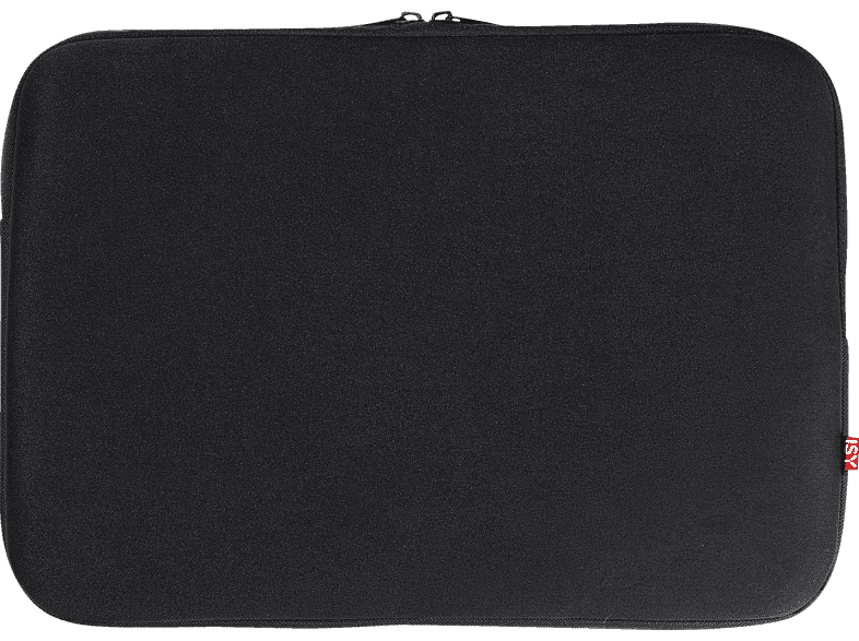 isy laptophoes notebook sleeve 13.3" zwart