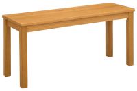 Banc 95 x 32 x 45 cm Bois de chêne massif Naturel