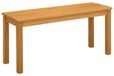 Banc 95 x 32 x 45 cm Bois de chêne massif Naturel