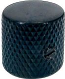 Boston KB-230 zwarte metalen domeknop 19 mm
