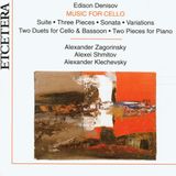 Outhere EtCetera Records Denisov: Music For Cello (CD)