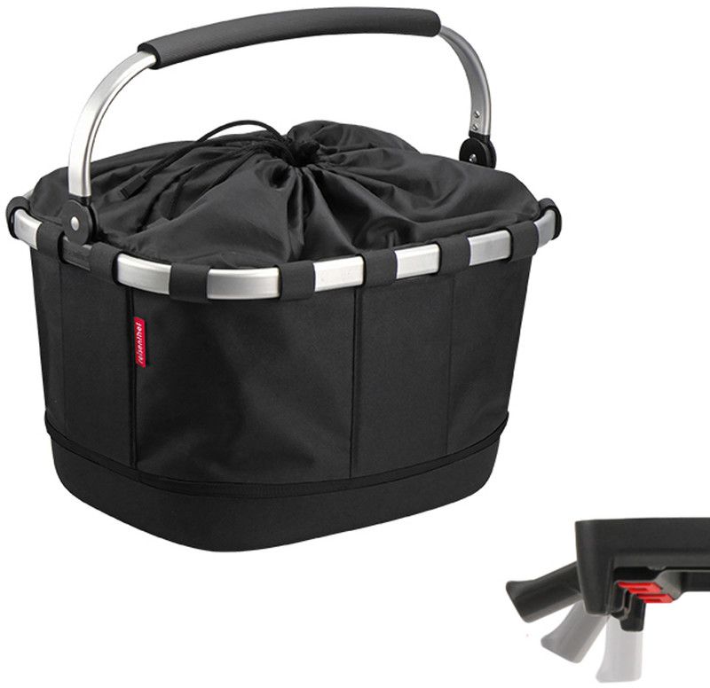 KlickFix Reisenthel Fietskoffer- & Mand met Uniclip, black