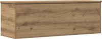 vidaXL Opslagdoos Artisan Eiken 102 x 35 x 35 cm Bewerkt Hout