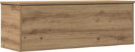 vidaXL Opslagdoos Artisan Eiken 102 x 35 x 35 cm Bewerkt Hout