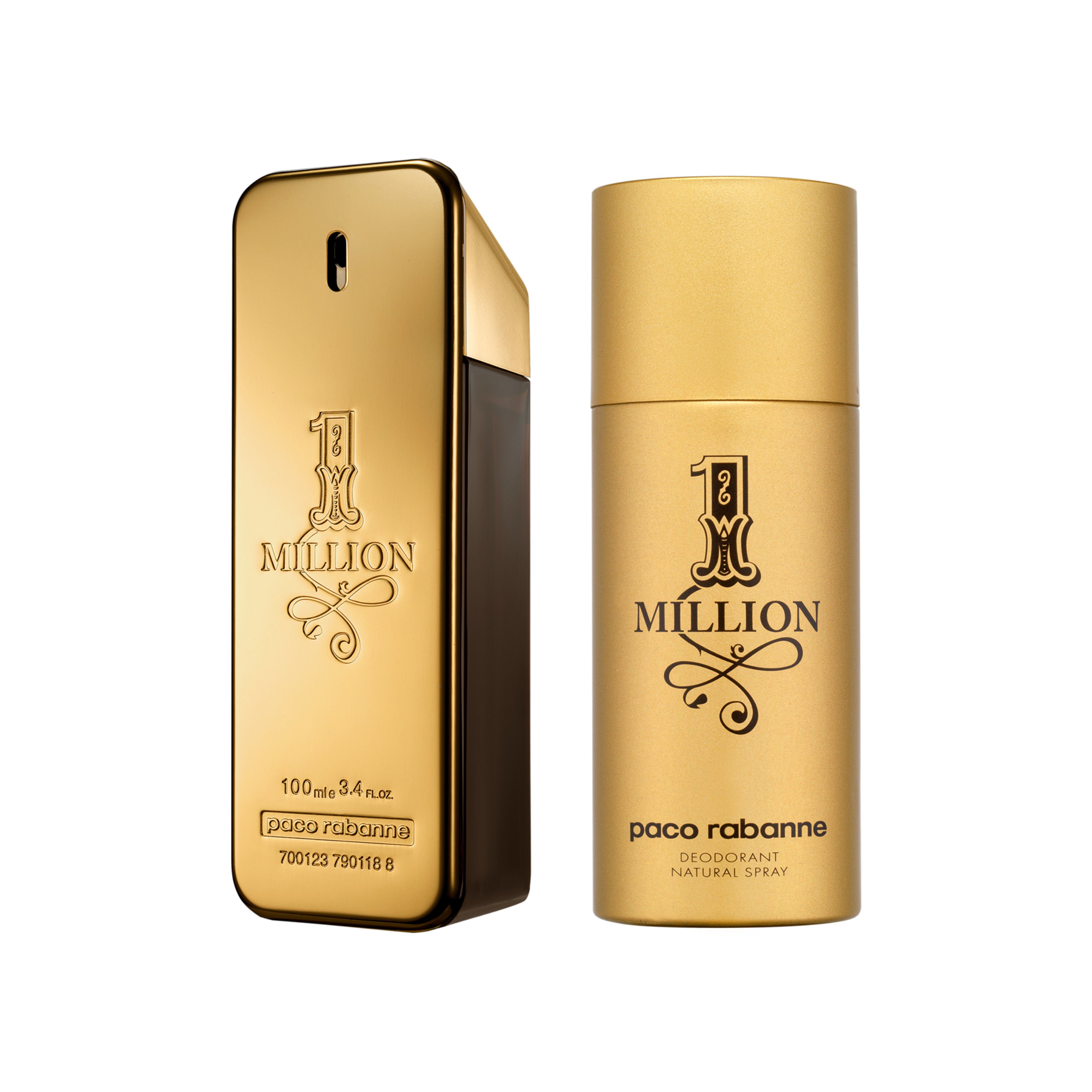 Paco Rabanne 1 Million Eau de Toilette Gift Set for Men - 2-Piece Set
