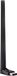 Octagon WL058 WLAN-adapter, 150 Mbit/s, USB 2.0, met +5dB antenne, Noir