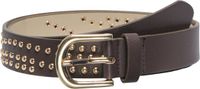 ONLY - ONLSOPHIA STUDDED PU JEANS BELT ACC - Riem - Vrouwen - Chocolate Martini
