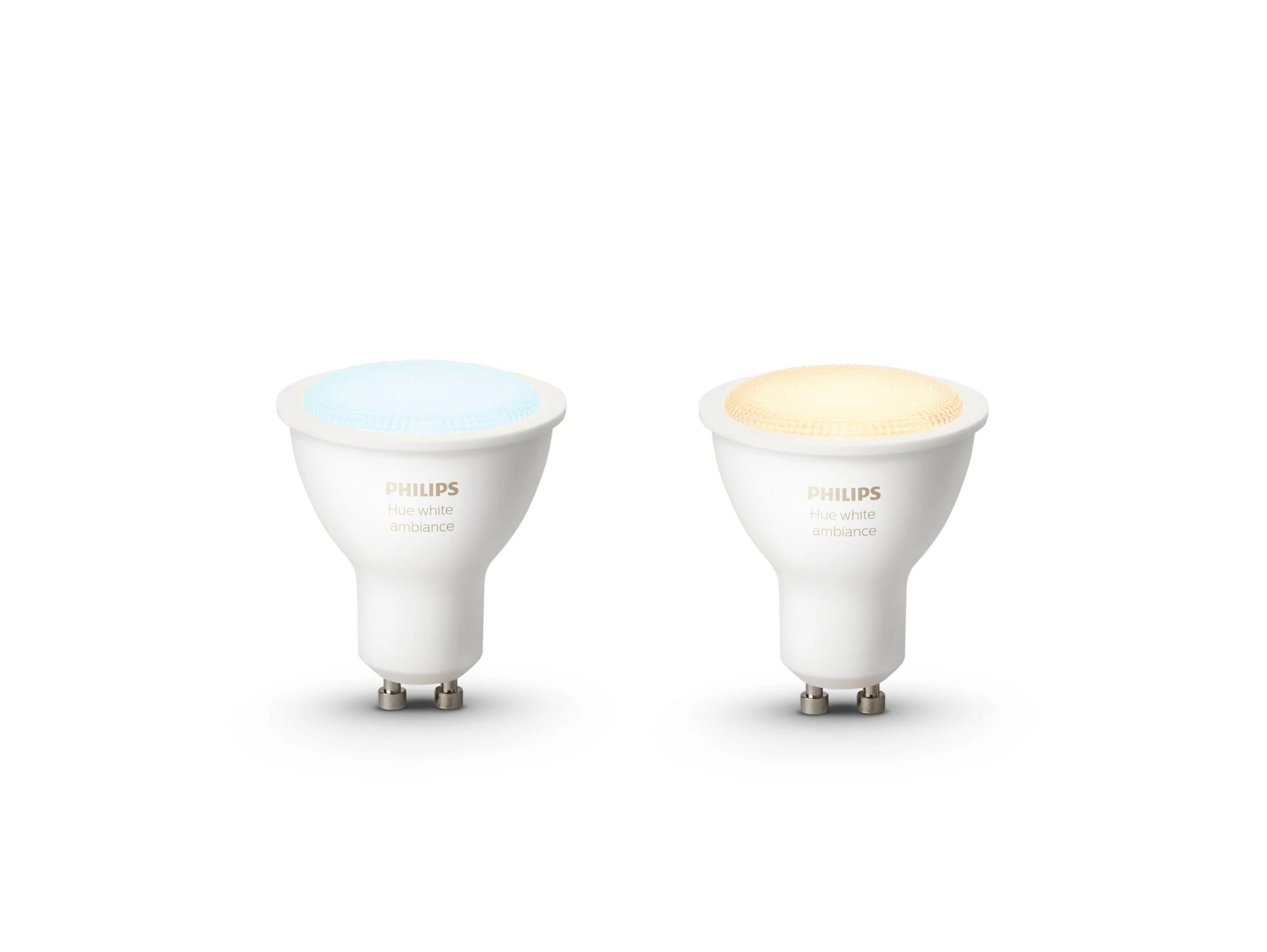 Philips Hue White ambiance GU10 Duopak - Smart Bulb - LED - GU10 - Cool daylight,Warm white