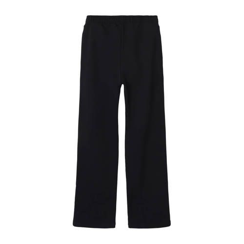 NAME IT KIDS straight casual broek zwart