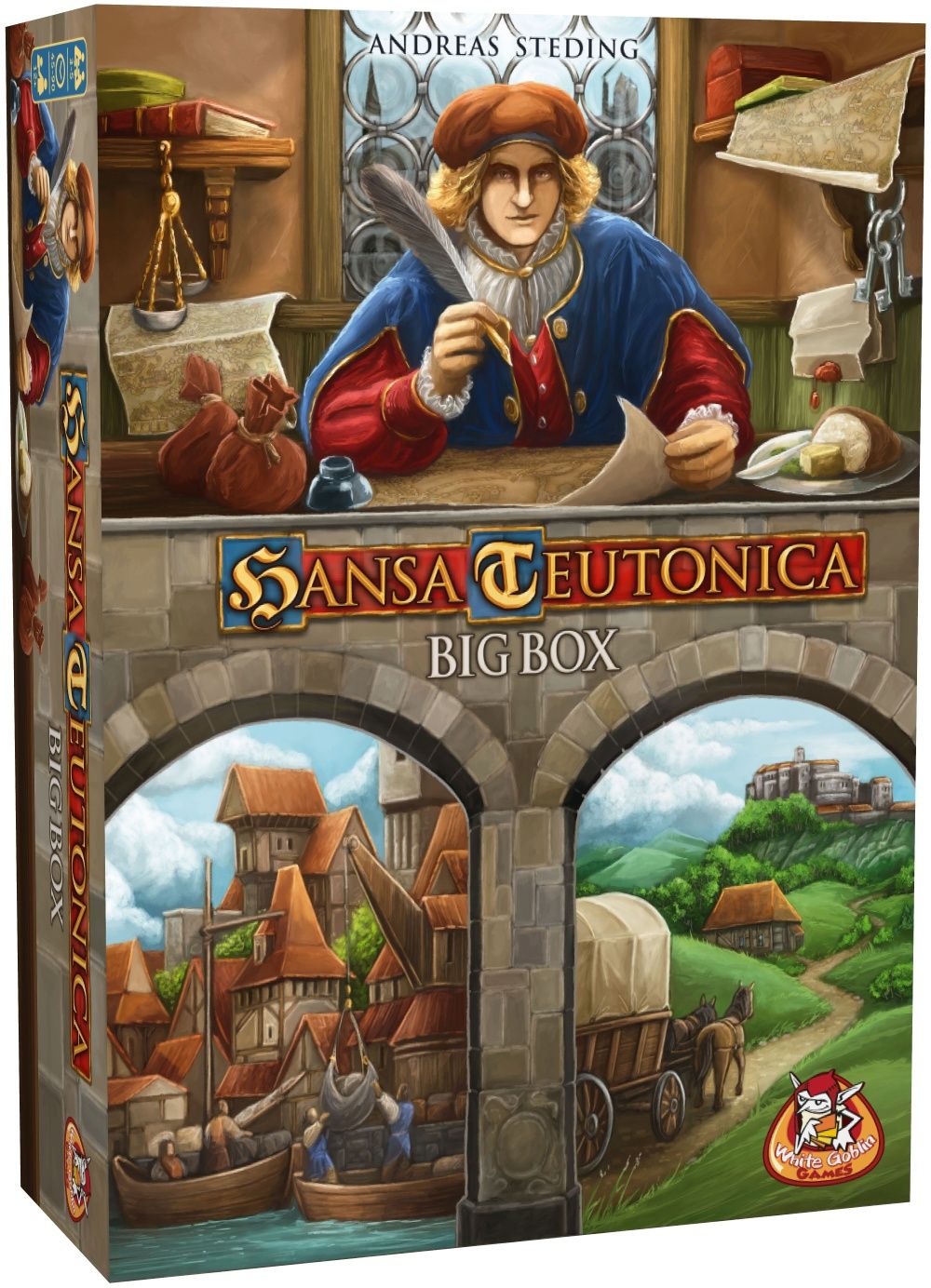 White Goblin Games Hansa Teutonica Big Box - Multicolor - Unisex